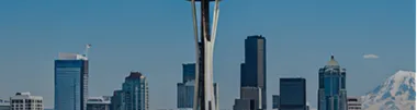 Washington state skyline